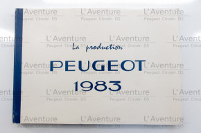 Production peugeot 1983