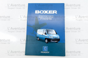 User manual boxer 1996