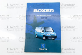 User manual boxer 1998