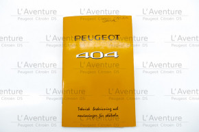 404 anvisningar för skötseln