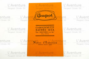 Type d5a maintenance instructions