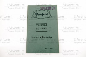 Type mk4 maintenance instructions 1st ed