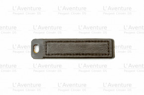Brown plastic brake lining