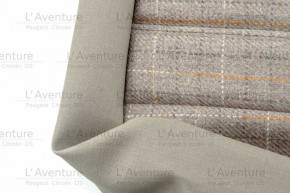 Fabric rear left cushion cover