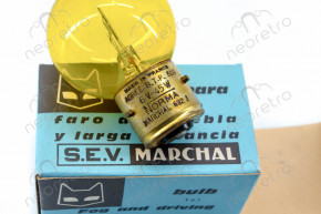 Bulbs axial 6 v 45w - yellow