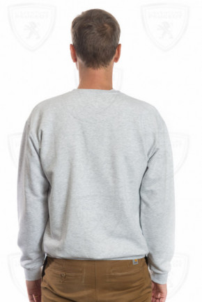 Men's round neck sweatshirt legend gray