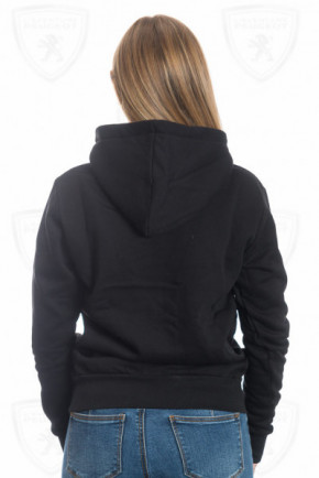 Women's hooded sweatshirt with front pocket le
