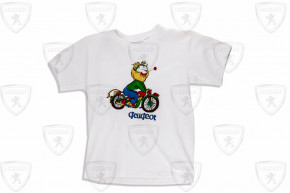 T-shirt à colorier lion moto
