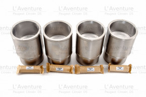 Set of 4 xu5 piston liners