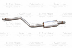 Intermediate exhaust pipe