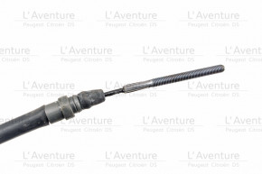 Secondary brake cable