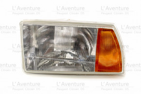 Left headlight optical unit