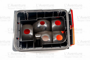 Transparent rear light right