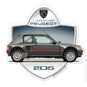 205 t16 200 series gray profile view (ac