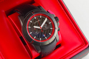 Citroen chrono carbon watch