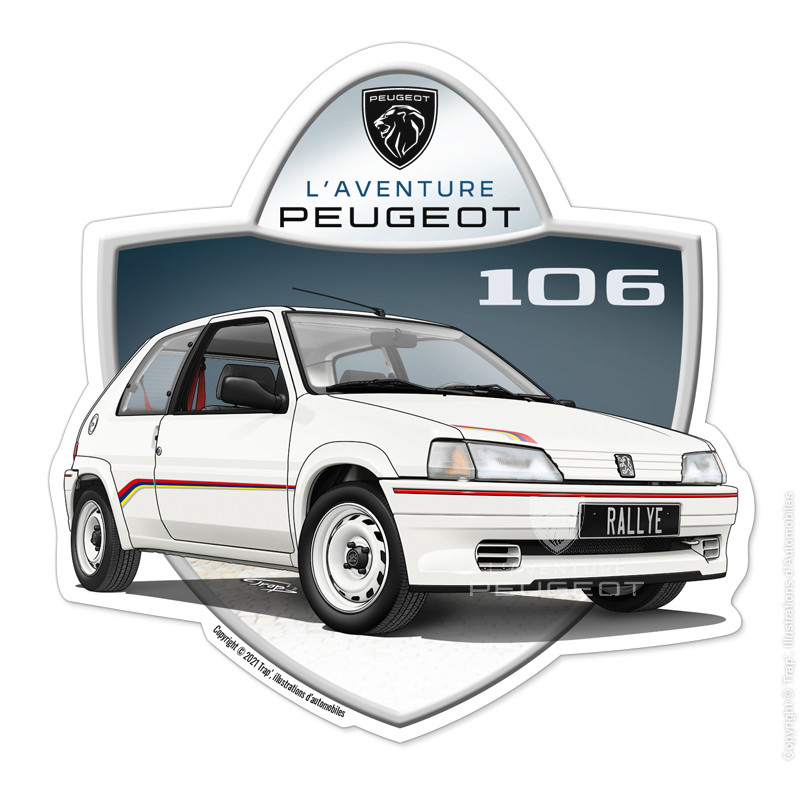 Bache Peugeot 106 Rallye S1 - STICK AUTO