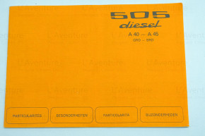 Particularites diesel a40- a45 grd - srd