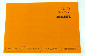Particularites j9 diesel