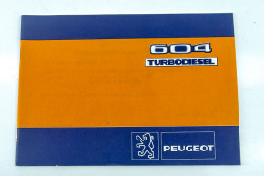 Notice d'utilisation 604 turbodiesel