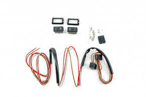 Front door window switch kit