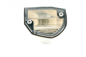 Right rear police license plate light