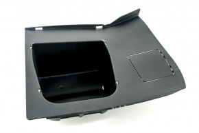 Storage box with left compartment