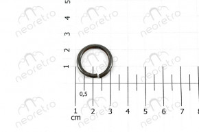 Snap ring on stabilizer bar