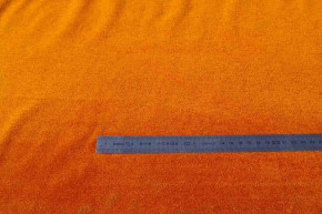 Tissus velours orange