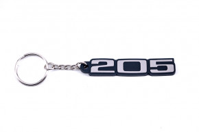 205 monogram key ring