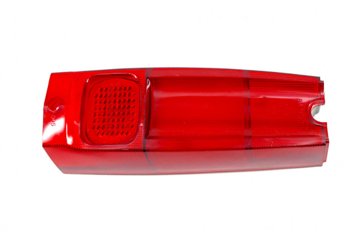 Transparent lower tail light