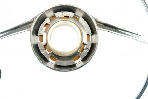 Metallic ring of steering wheel