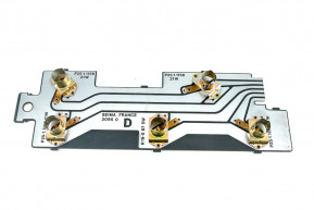 Right rear light plate without bulb