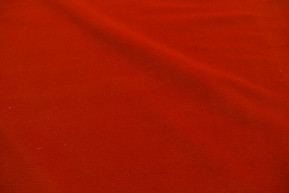 Red velvet fabric