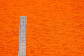 Tissus velours orange