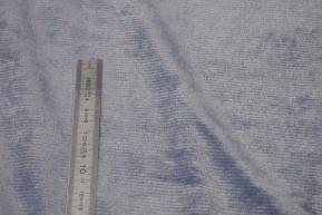 Tissus velours cotele gris bleu