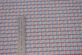 Multicolor checkered fabric