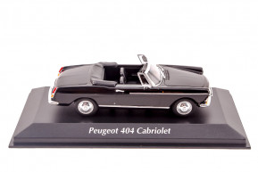 1/43 black convertible 404 1962