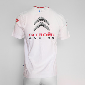 Citroën men's red collar t-shirt