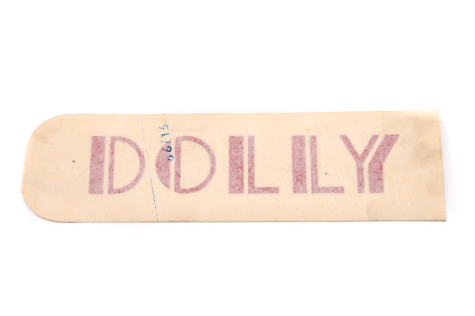 Autocollant "dolly"
