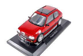 1/18 205 gti 1.9 red pts rims 1991-norev
