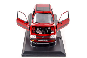 1/18 205 gti 1.9 rouge jantes pts 1991