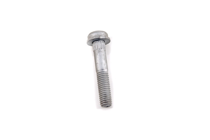 Screw with captive washer