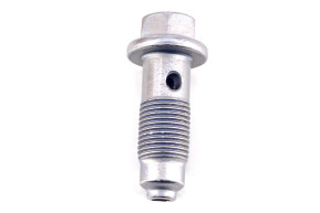 Turbo lubrication fitting screw