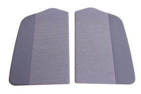 Panneaux de portes gris