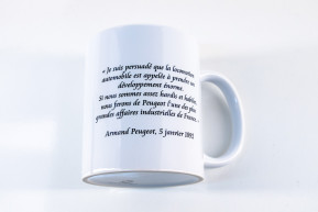 Mug armand peugeot