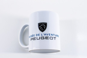Peugeot's adventure museum mug
