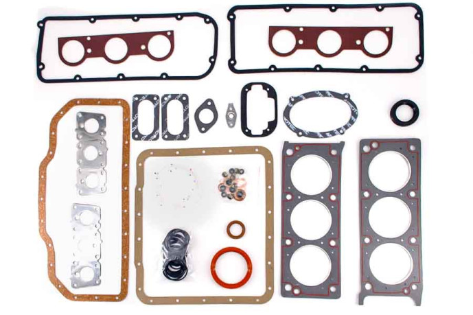 Complete engine gasket set...