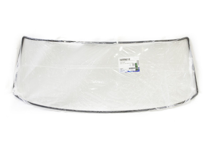 Non-tinted triplex windshield