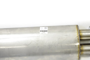 Stainless steel front silencer