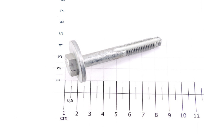 Eccentric head screw